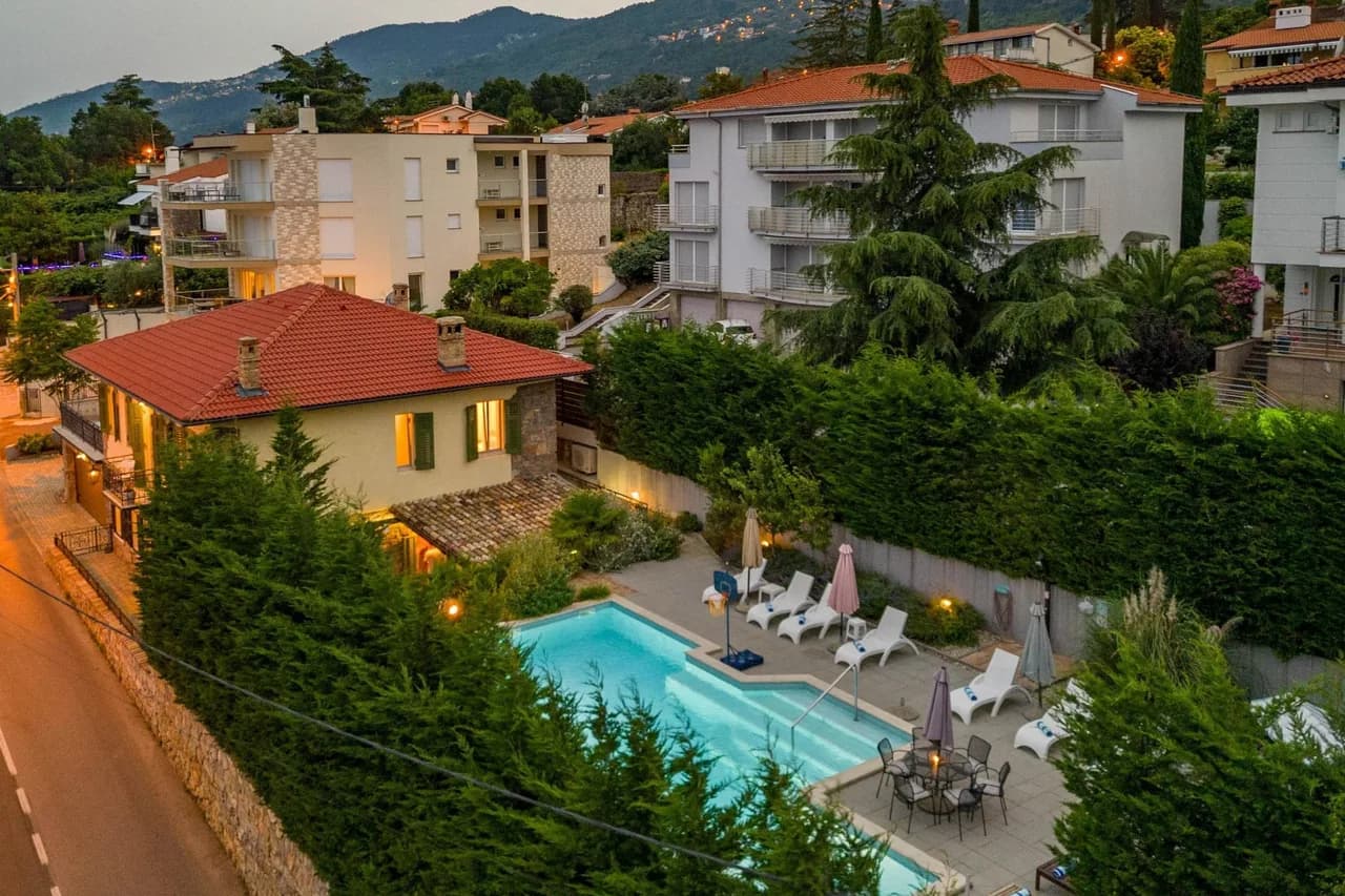 Rustic Poolside Villa in Opatija - Ičići, Croatia photo 3