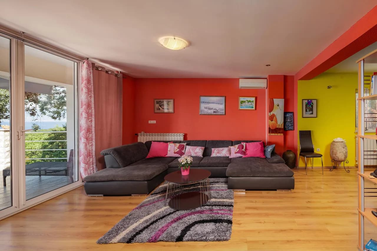 Colourful Seaview Apartment in Kostrena photo 2