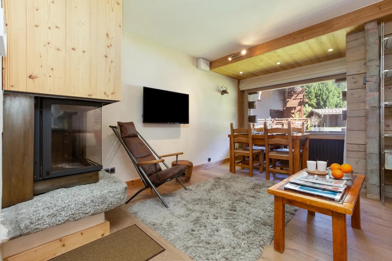 Ski-In/Ski-Out Apartment in Argentière, Chamonix