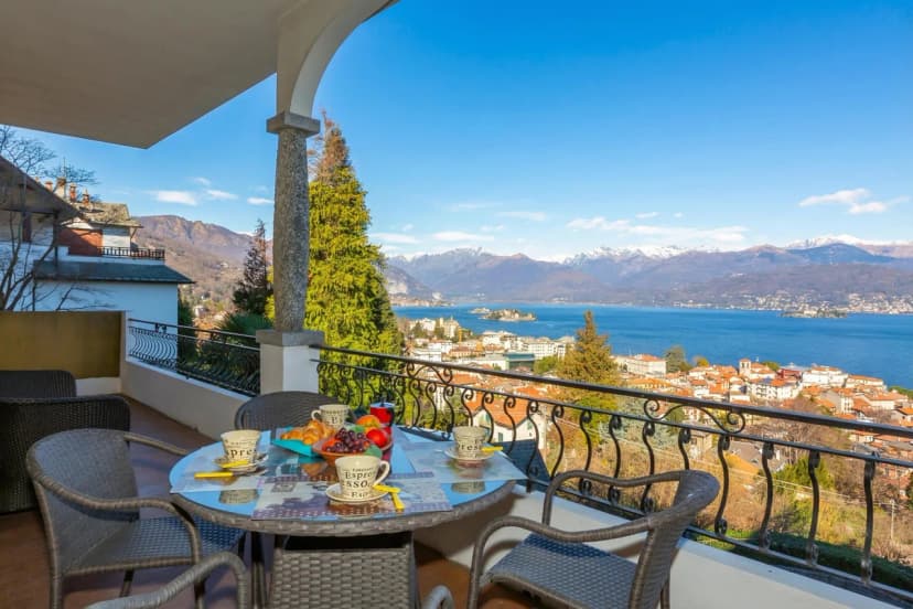 La Rosa Dei Venti Stresa Lake View Terrace