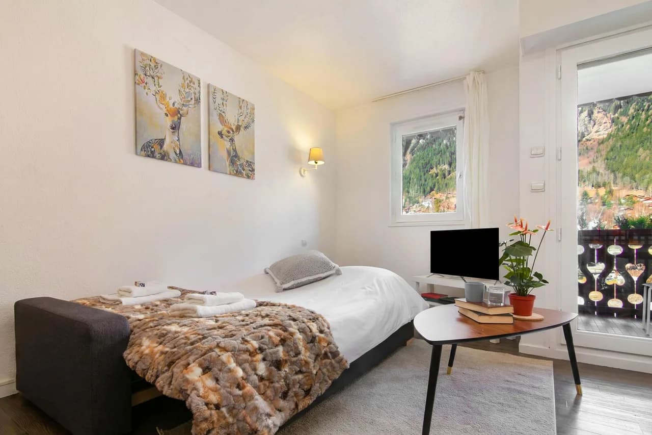 Cham Sud Rivière 407 Mountain-View Balcony sleeps 4 photo 3