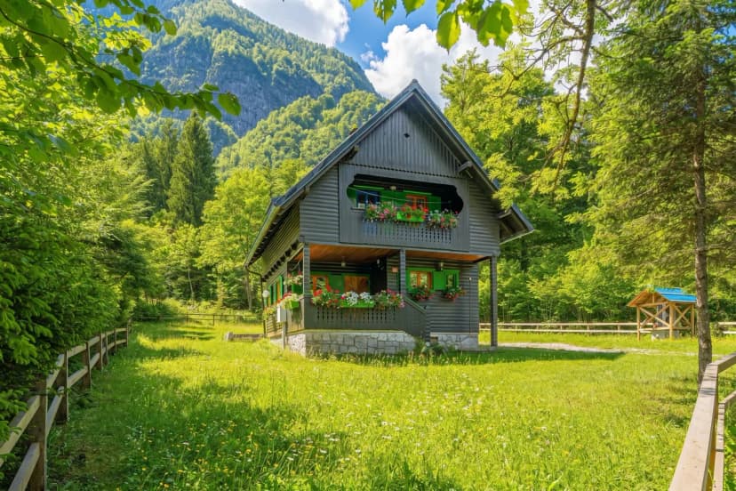 Alpine Chalet Metka at Lake Bohinj