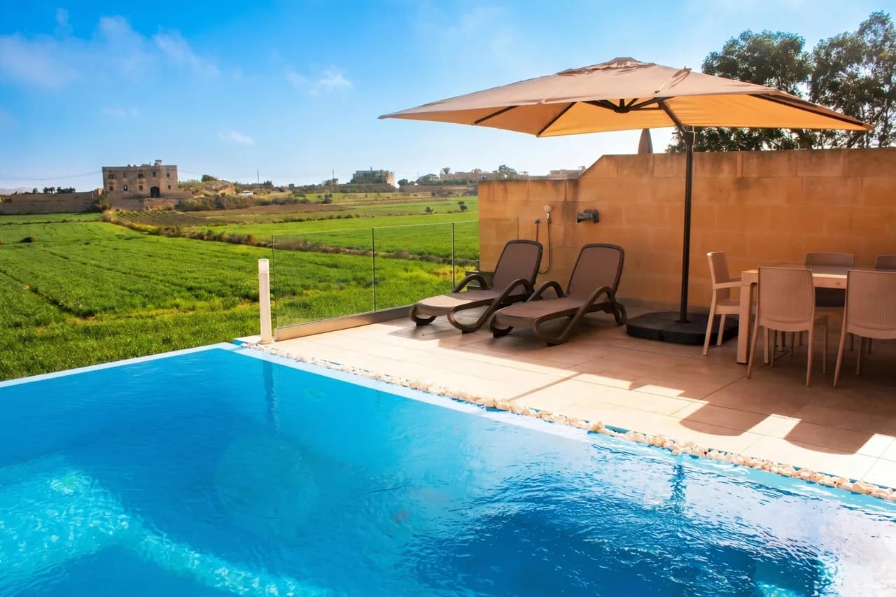 Rooftop Pool Townhome in L-Gharb Gozo photo 2