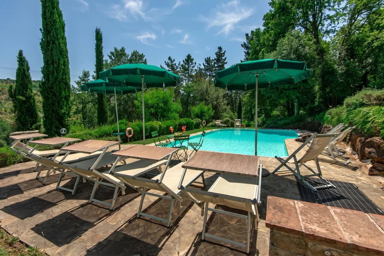 Expansive Garden Villa in Montaione Florence Italy photo 5