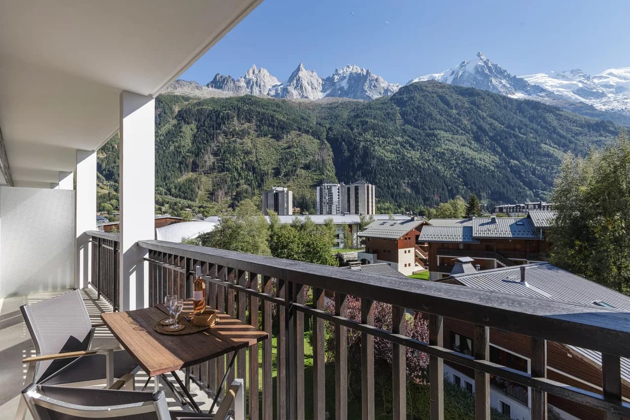 Balcony Apartment in Chamonix Mont-Blanc Region