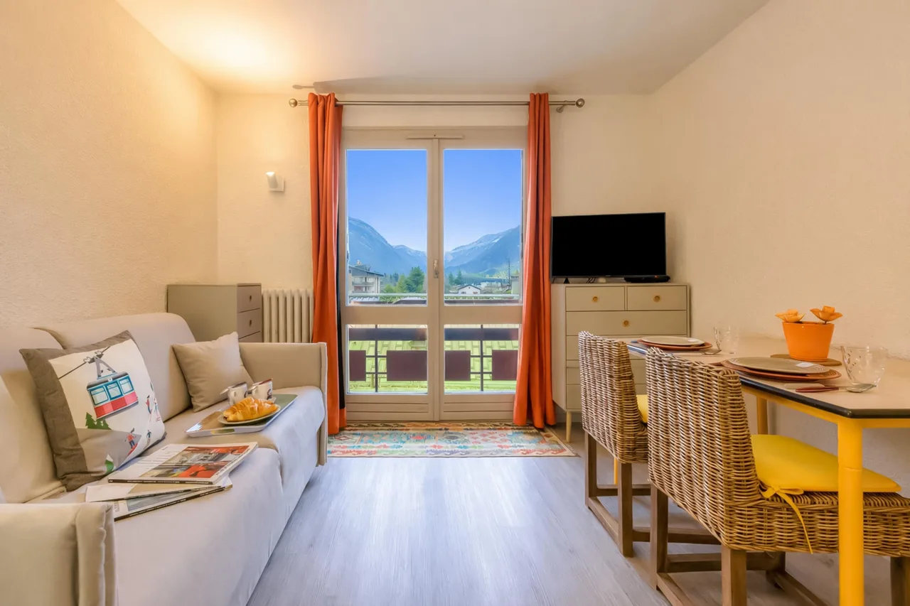 Apt des Périades in Chamonix center & WIFI