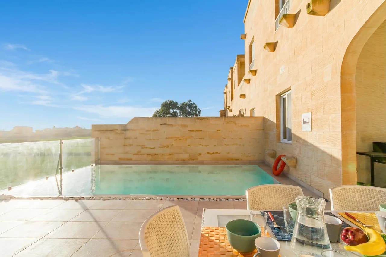 Private Pool Vacation Home in L-Gharb, Gozo