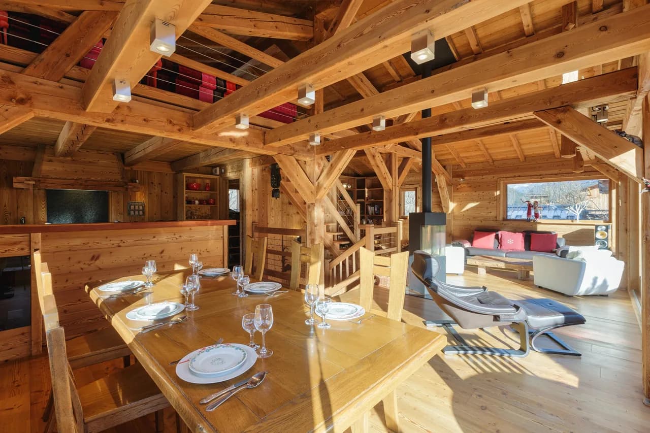 Chalet de l'Alpage mountain style for 8 w/sunny terrace photo 4