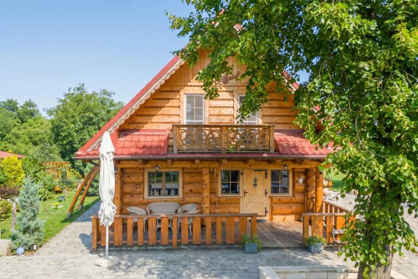 Vilinka Log Cabin with Sauna