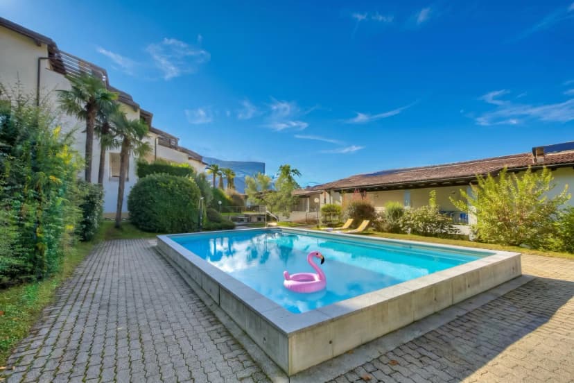 Miralago Lakeview Morcote With Pool