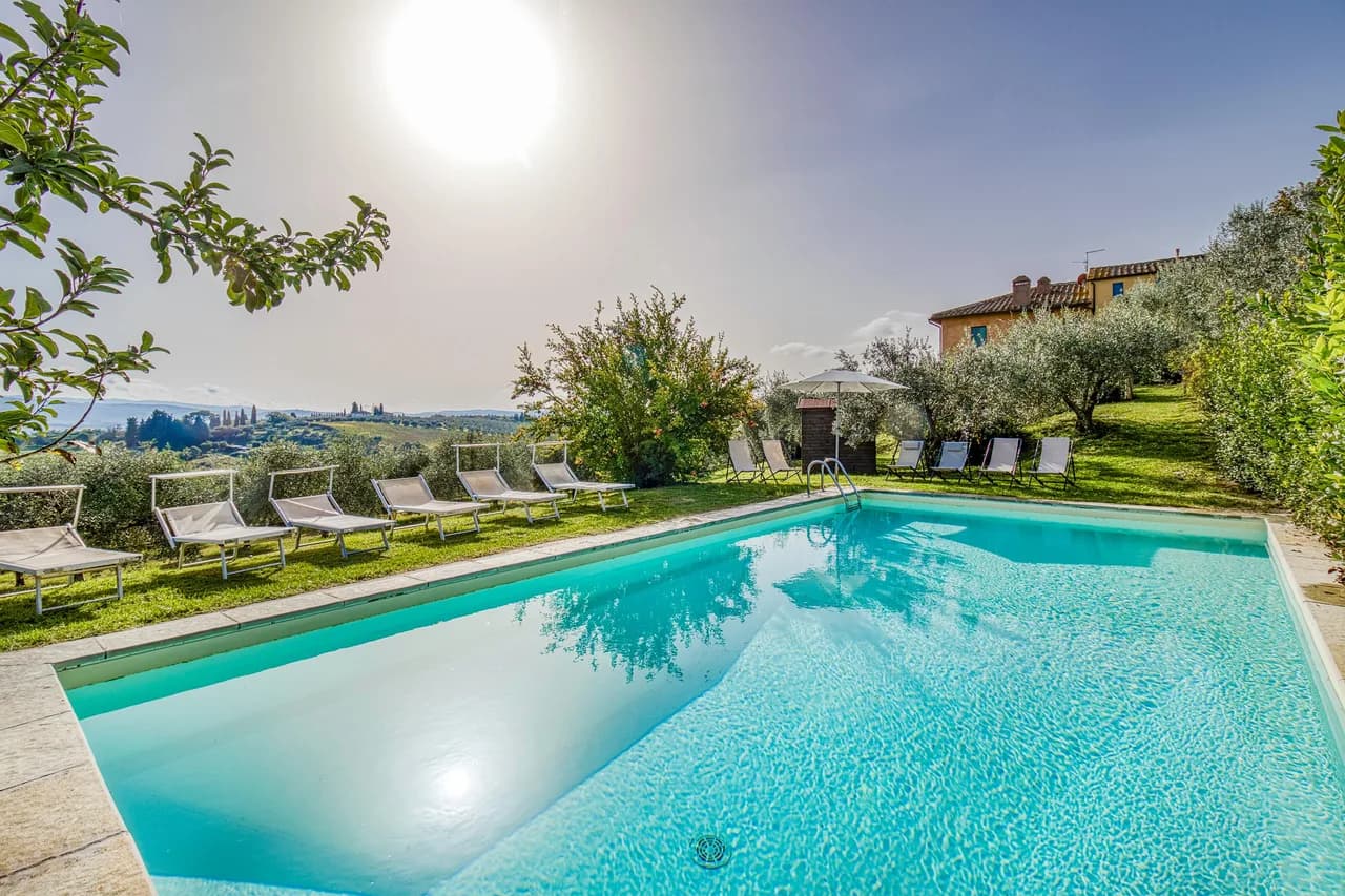 Panoramic Chianti View Vacation Home in San Casciano VDP