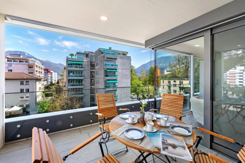Appartamento Lago e Monti - Garage & Terrace in Locarno