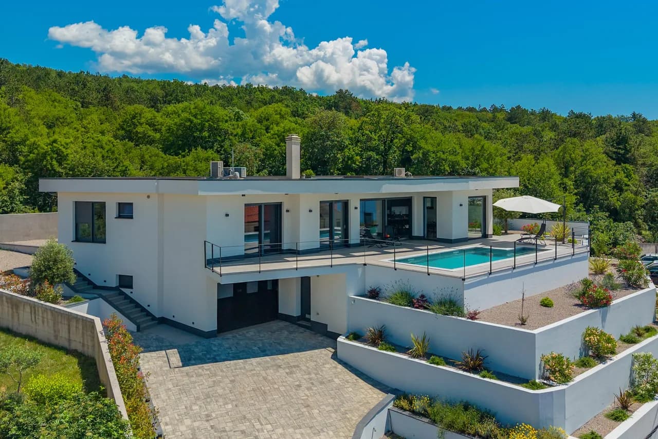 Panoramic Sea View Villa in Kostrena photo 2