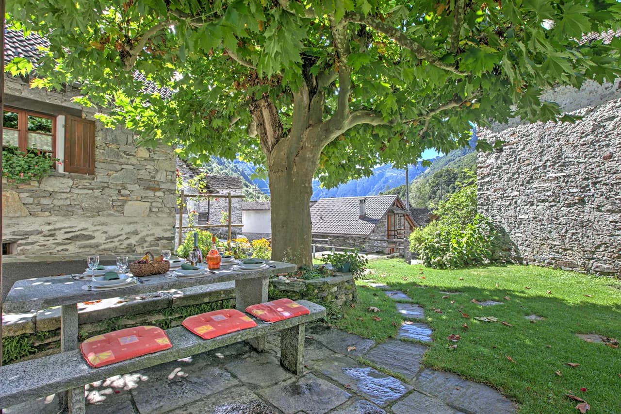 Rustic Mountain Chalet in Ticino