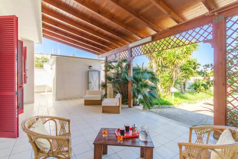 Villetta Rossa with garden