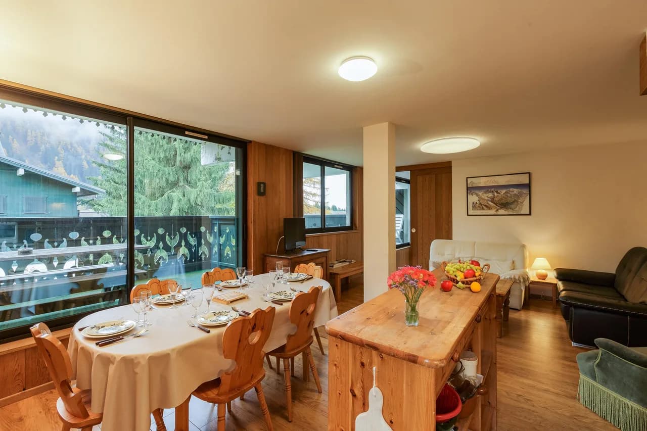 Residence Montana 3BR Argentière Ski Base + Parking + View for 6 photo 2