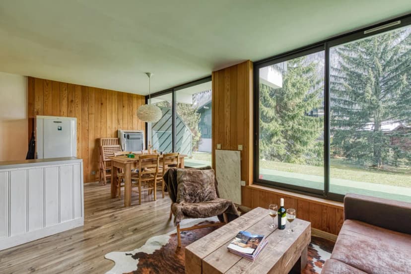 Residence Montana Garden View Near to Grands Montets Ski Lift, Sleeps 4