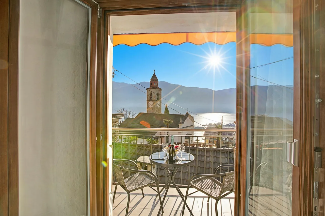 Lakeview Apartment in Ronco Sopra Ascona, Ticino