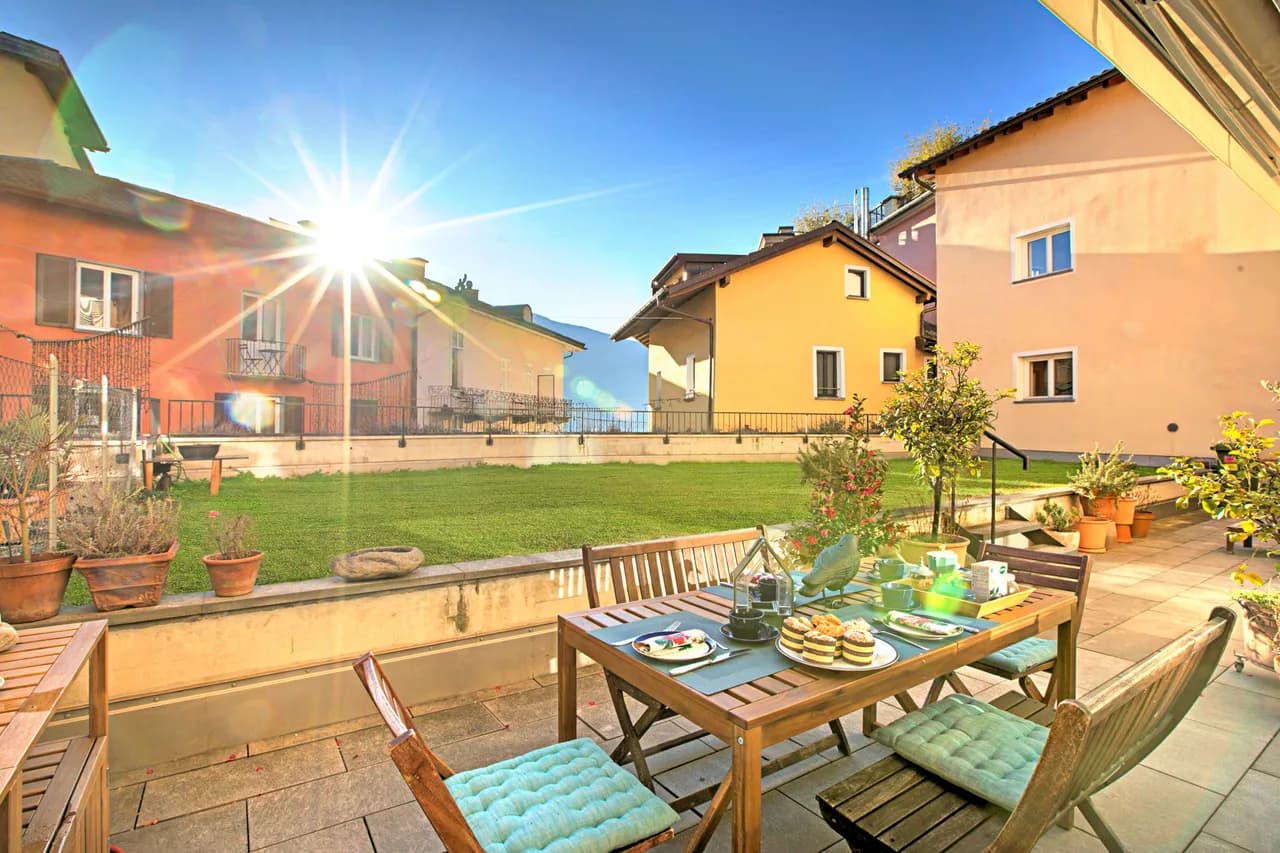 Garden View Apartment in Ascona