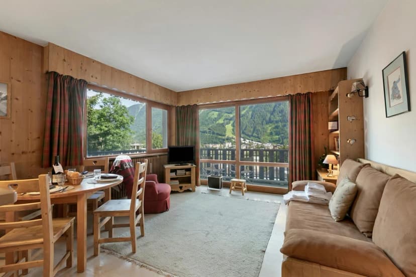 Apt Du Plan Praz-Brévent 4-min to lift, parking & balcony