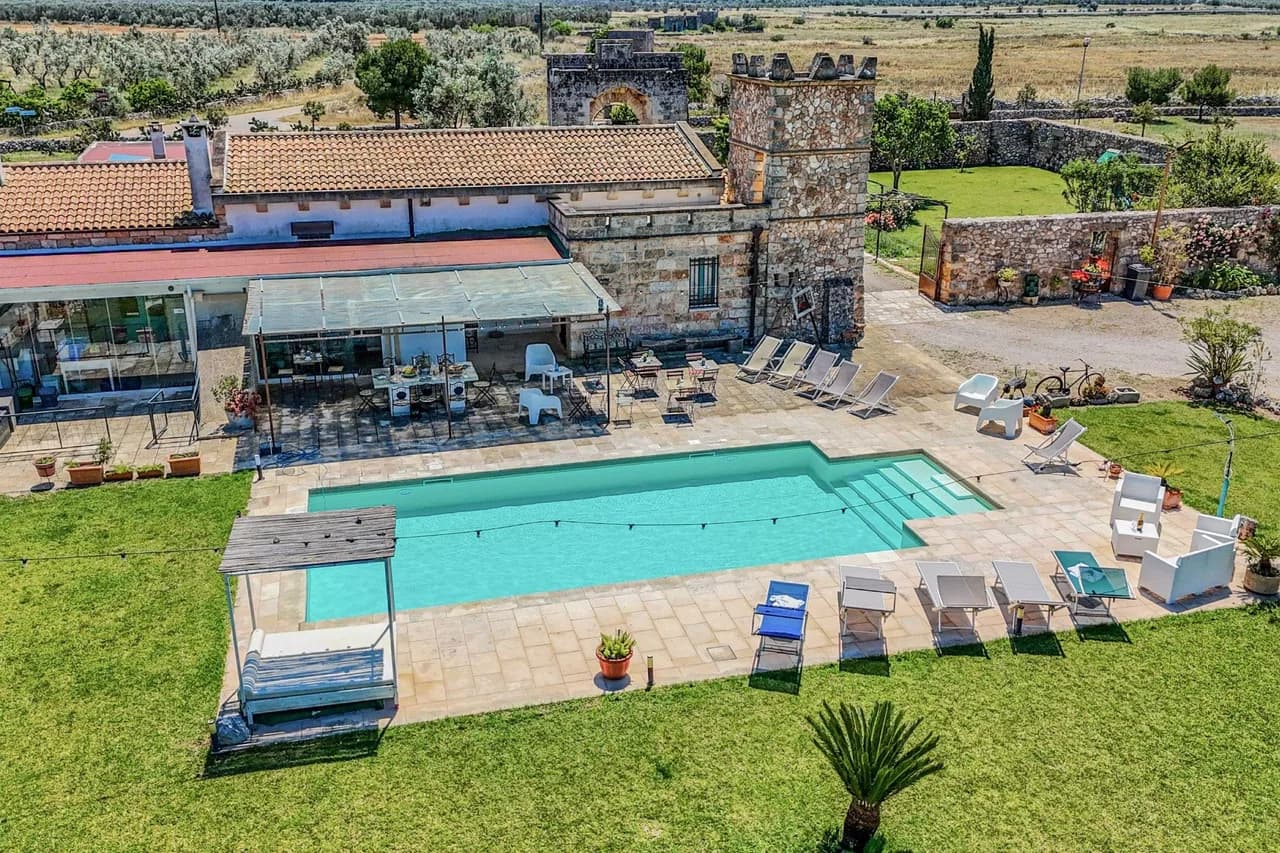 Private Pool Villa in Surbo, Puglia, Italy