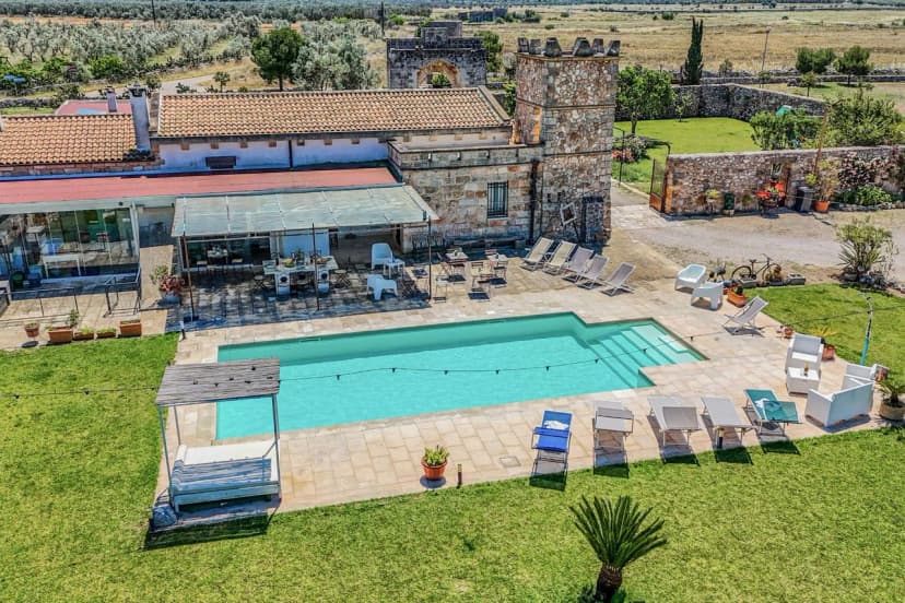 Masseria Santu Lasi with Private Pool & BBQ