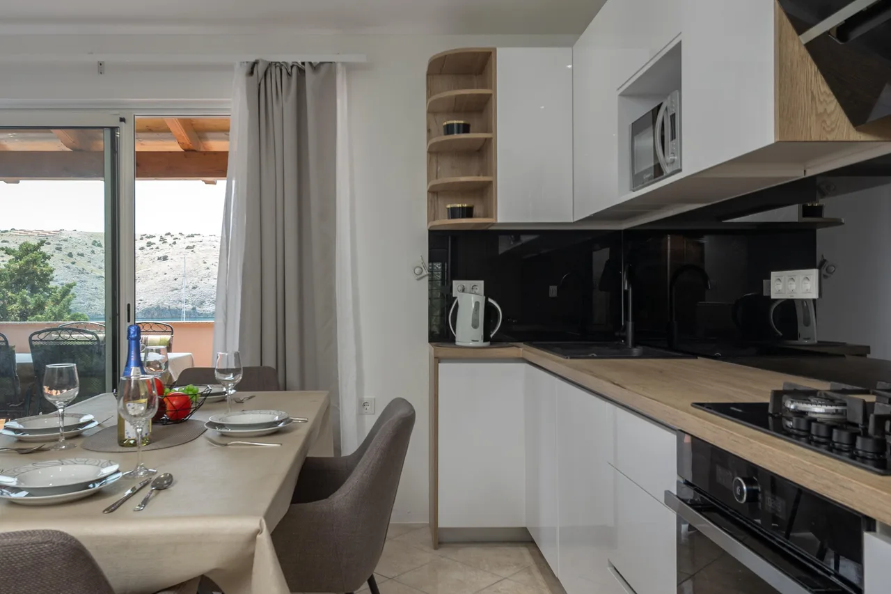 Sea View Balcony Apartment in Lopar, Krk, Croatia photo 3