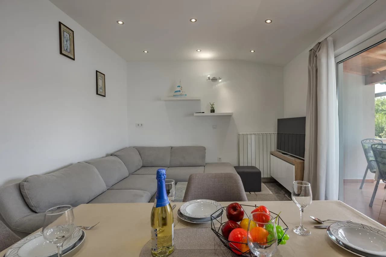 Sea View Balcony Apartment in Lopar, Krk, Croatia photo 4