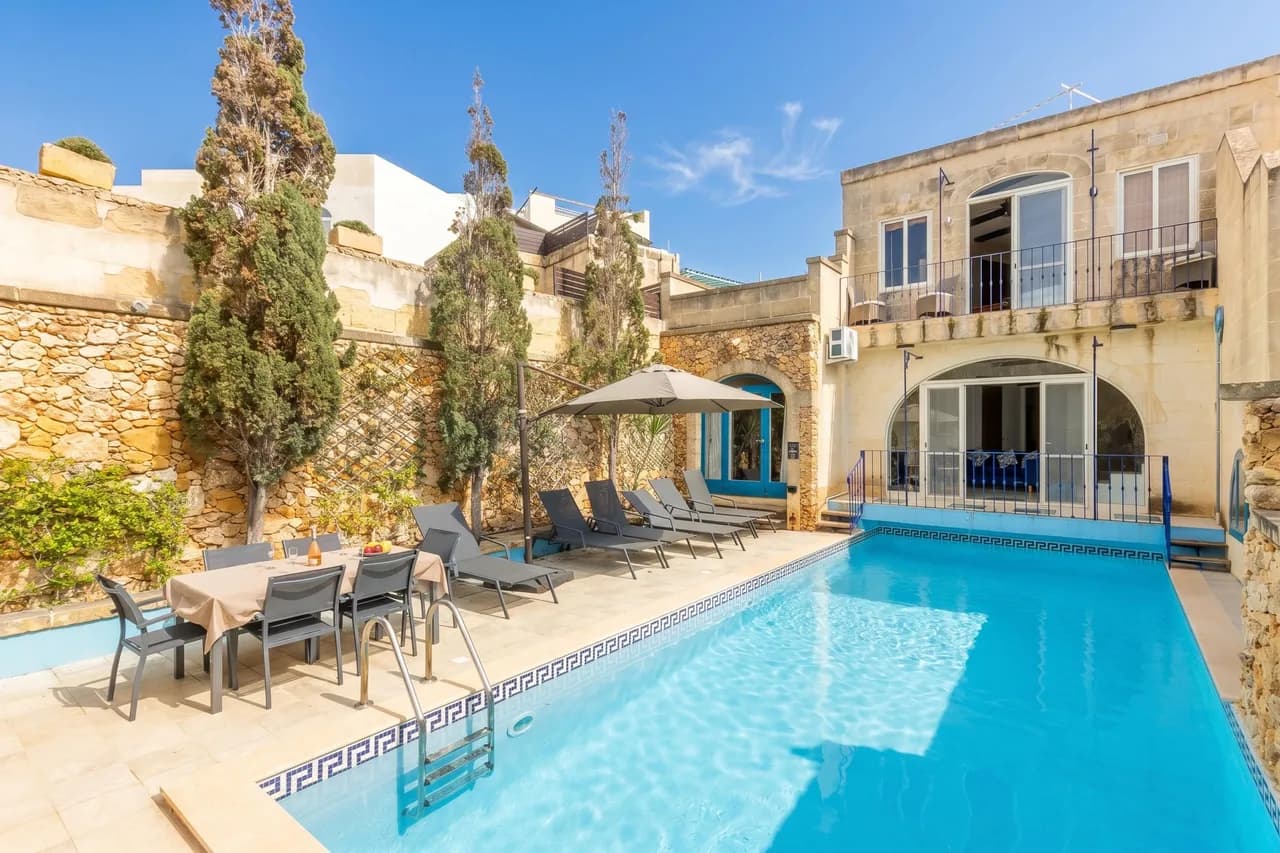 Secluded Pool Vacation Home in L-Għasri Gozo