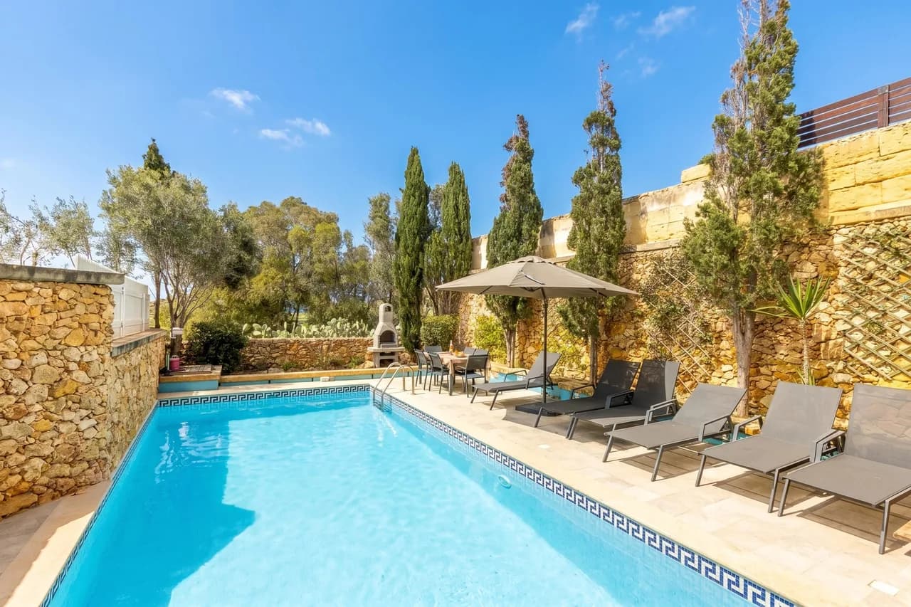Secluded Pool Vacation Home in L-Għasri Gozo photo 5