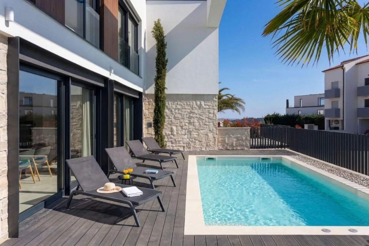 Private Pool Villa in Medulin Istria Croatia