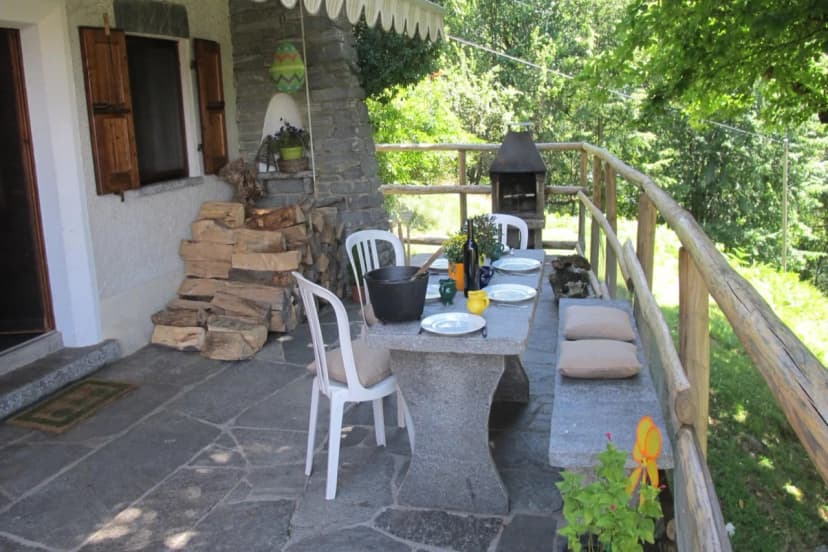 Ca Brunella 1 Lake Maggiore View Terrace for Two