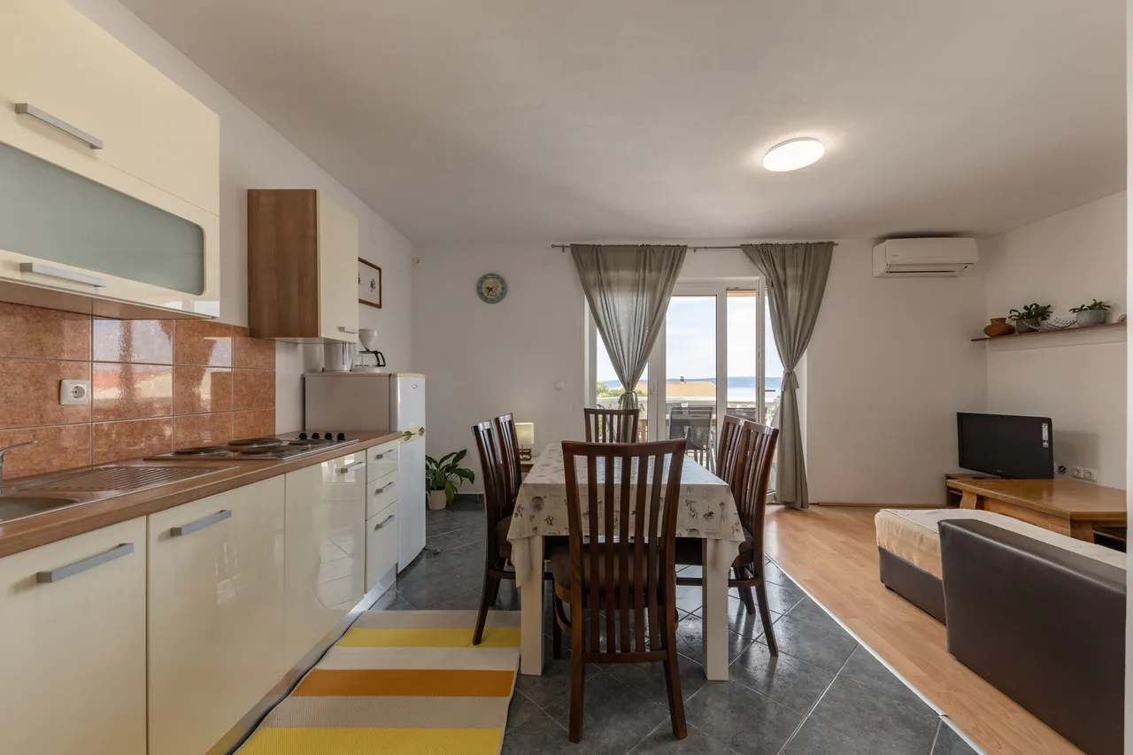 Beachfront Apartment with Terrace in Novi Vinodolski photo 3