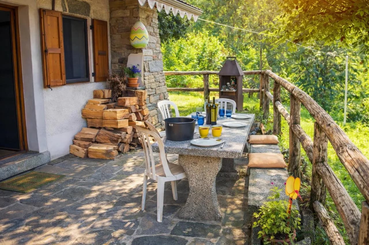 Lake View Terrace Chalet in Ticino photo 2