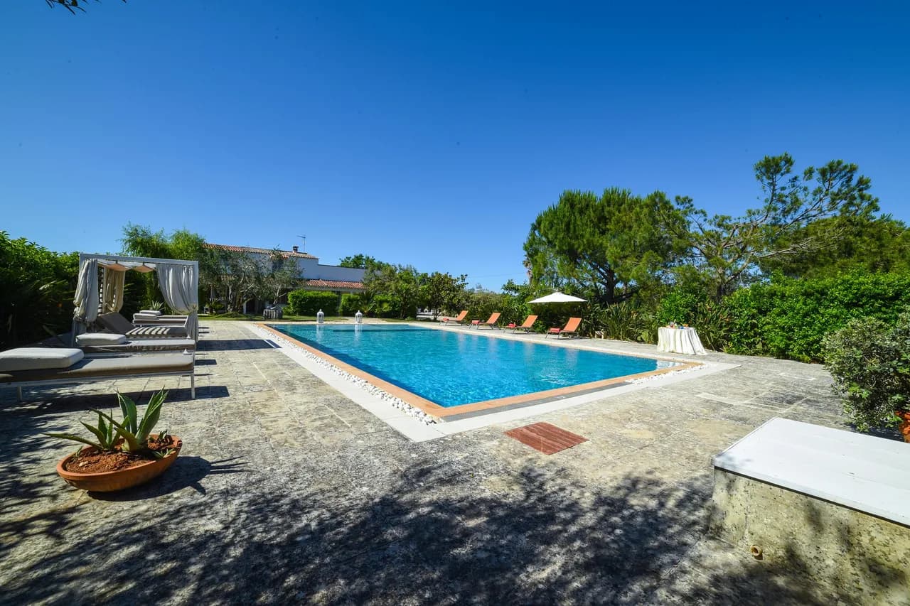 Elegant Poolside Villa in Zollino Salento Italy photo 2