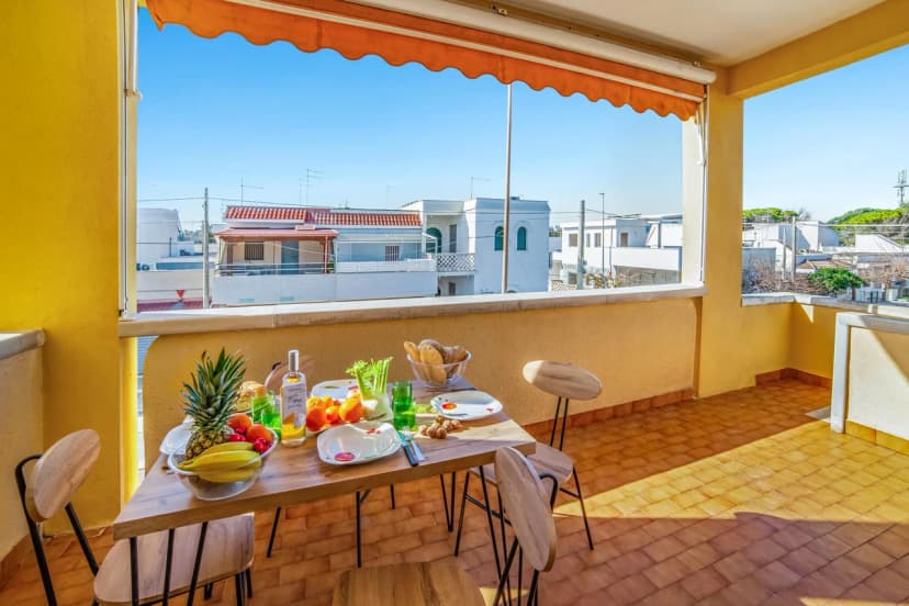 Favoloso Salento - Apartment with Balcony 50m to Beach