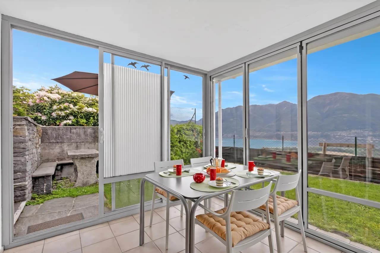 Panoramic Lake View Apartment in Locarno Monti photo 2