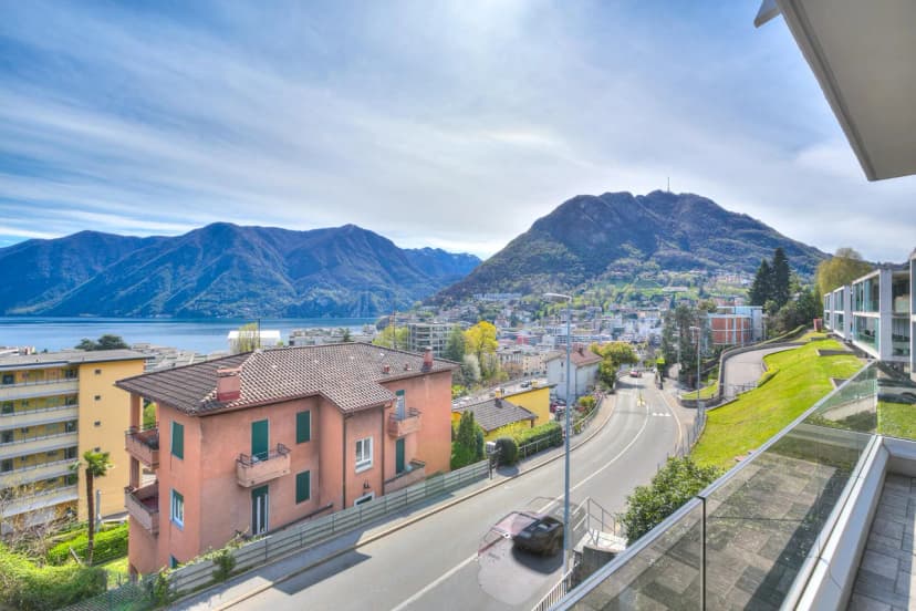 Panoramic Lugano Loft 8min walk to center