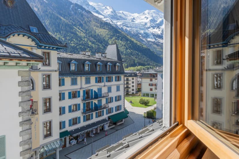 Cristal in the heart of Chamonix Mountain view for 6