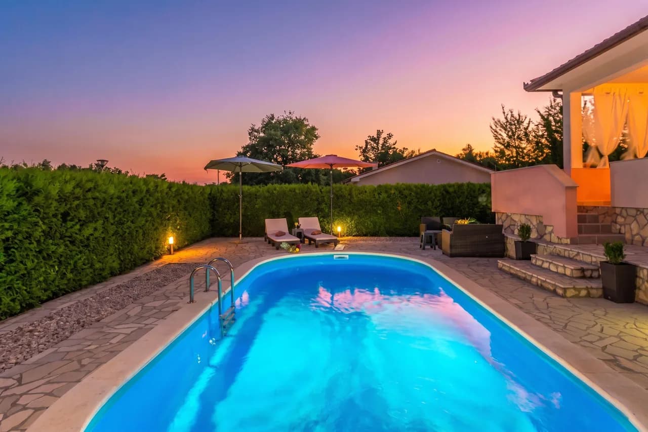 Secluded Pool Vacation Home in Sveti Bartul, Istria