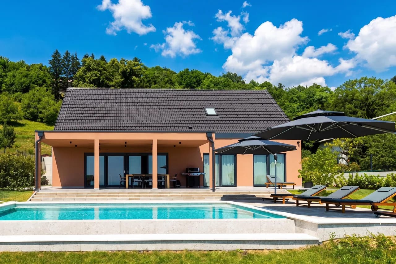 Vineyard Panorama Villa With Pool And Sauna photo 4