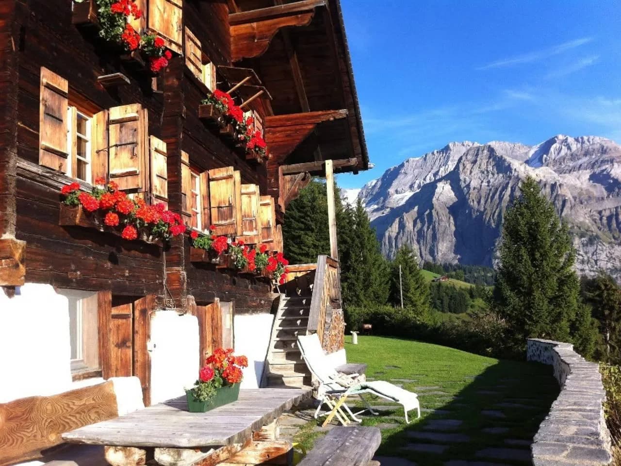 Ski-In Ski-Out Vacation Home in Lenk Switzerland photo 2