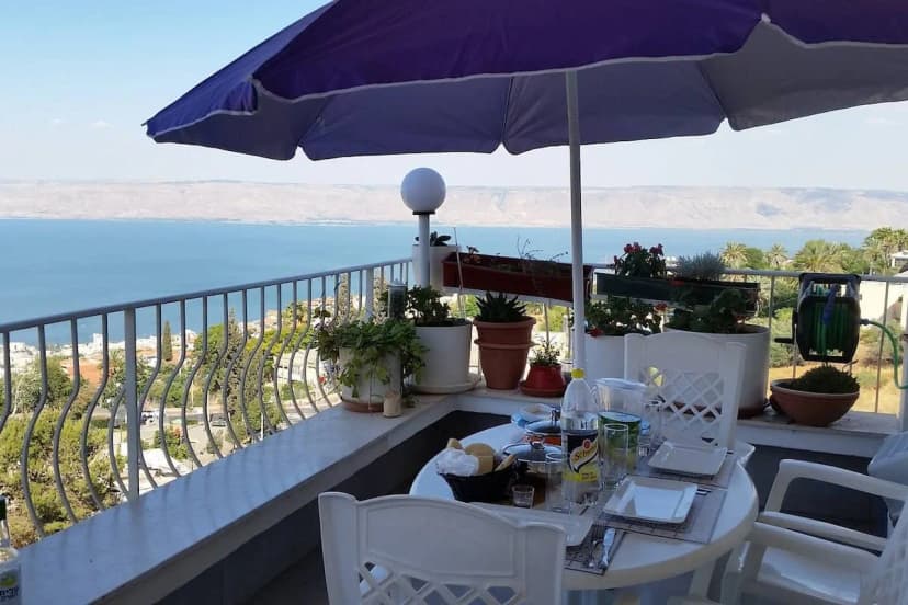 Amazing Sea of Galilee View Room