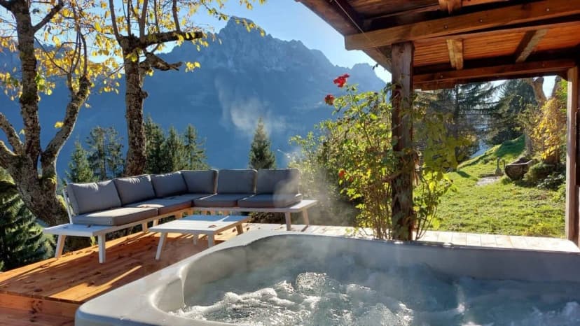 Paradise View - 5 BR Gstaad Paradise View Chalet with Outdoor Jacuzzi