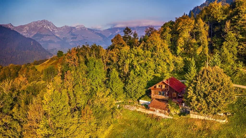 Alps Chalet for Big Group with Sauna & Yoga Terrace photo 2