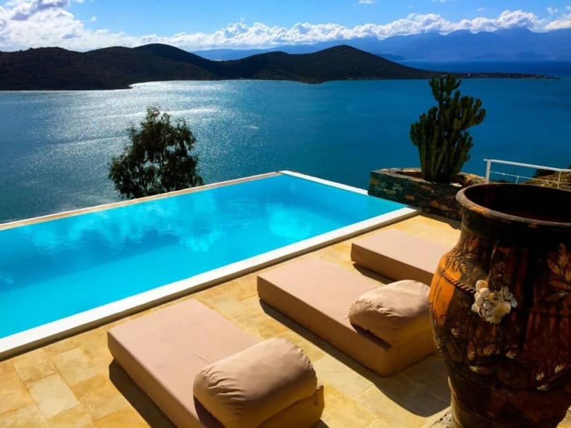 True Blue Luxury Villa in Elounda