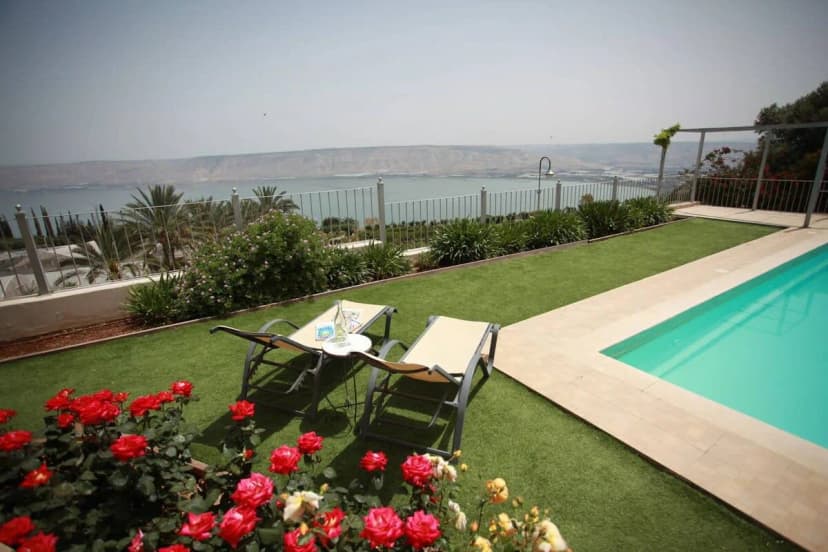 Panoramic View Villa 5 min from Jordan River