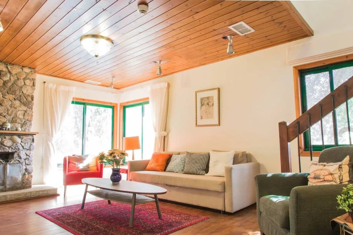 Pine wood chalet  for cozy stay with Jacuzzi &pool photo 3