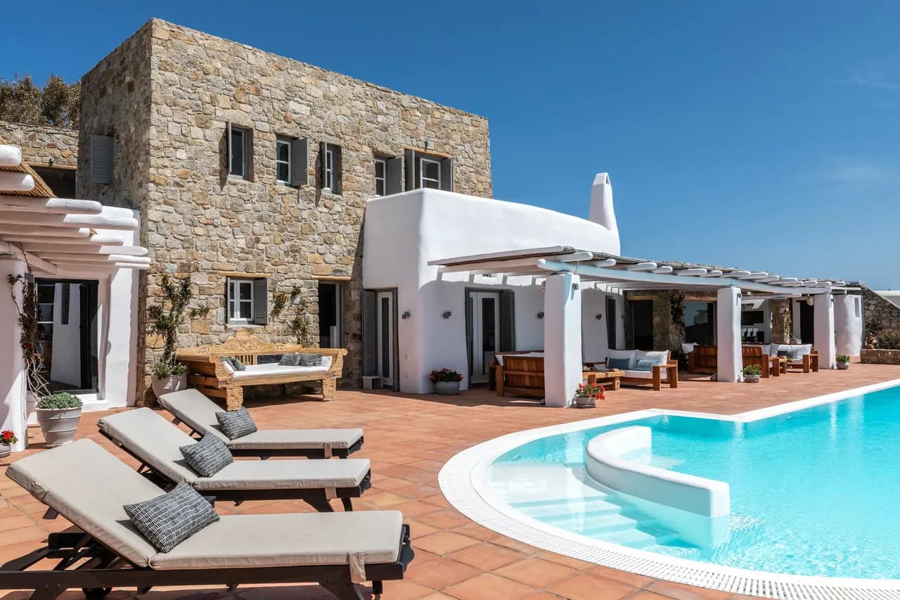 Panoramic Views Villa in Mykonos