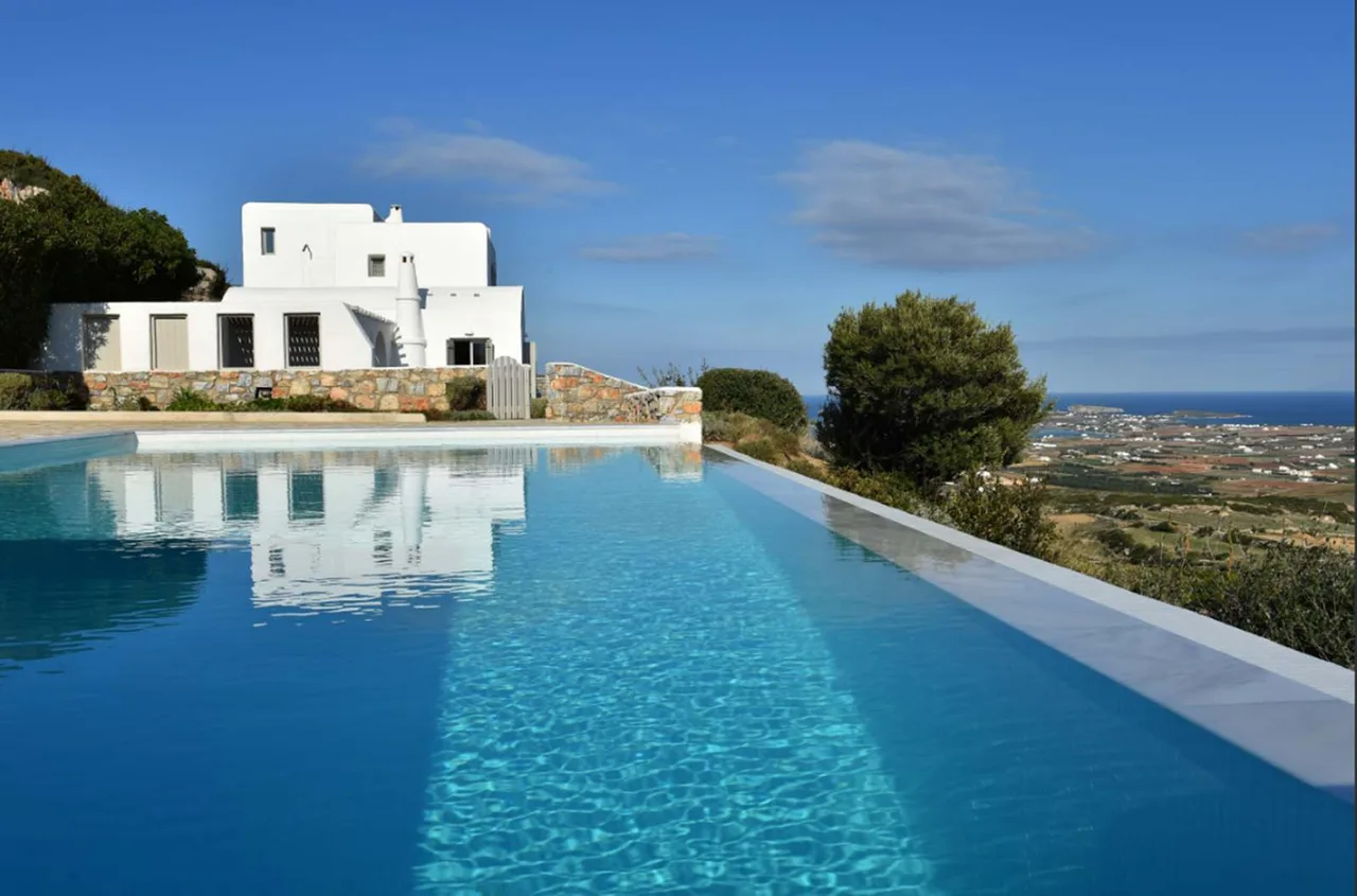 Fun Holiday Villa with Aegan Sea View